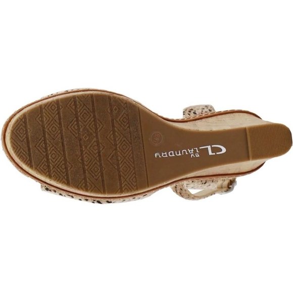 CL by Laundry Booming Wedge cheetah Sandal - Picture 5 of 8